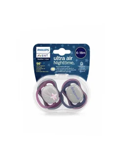 پستانک اونت ultra air nighttime 6-18